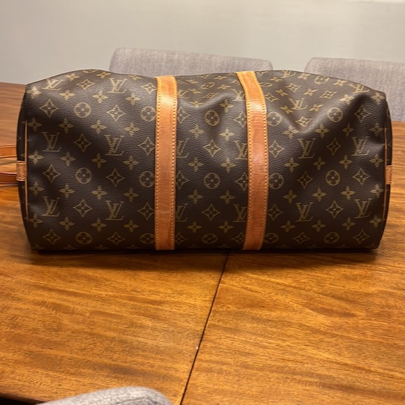 SOLD✅ LOUIS VUITTON KEEPALL 45 BANDOULIERE HAND BAG MONOGRAM SOLD✅ - Picture 10 of 17